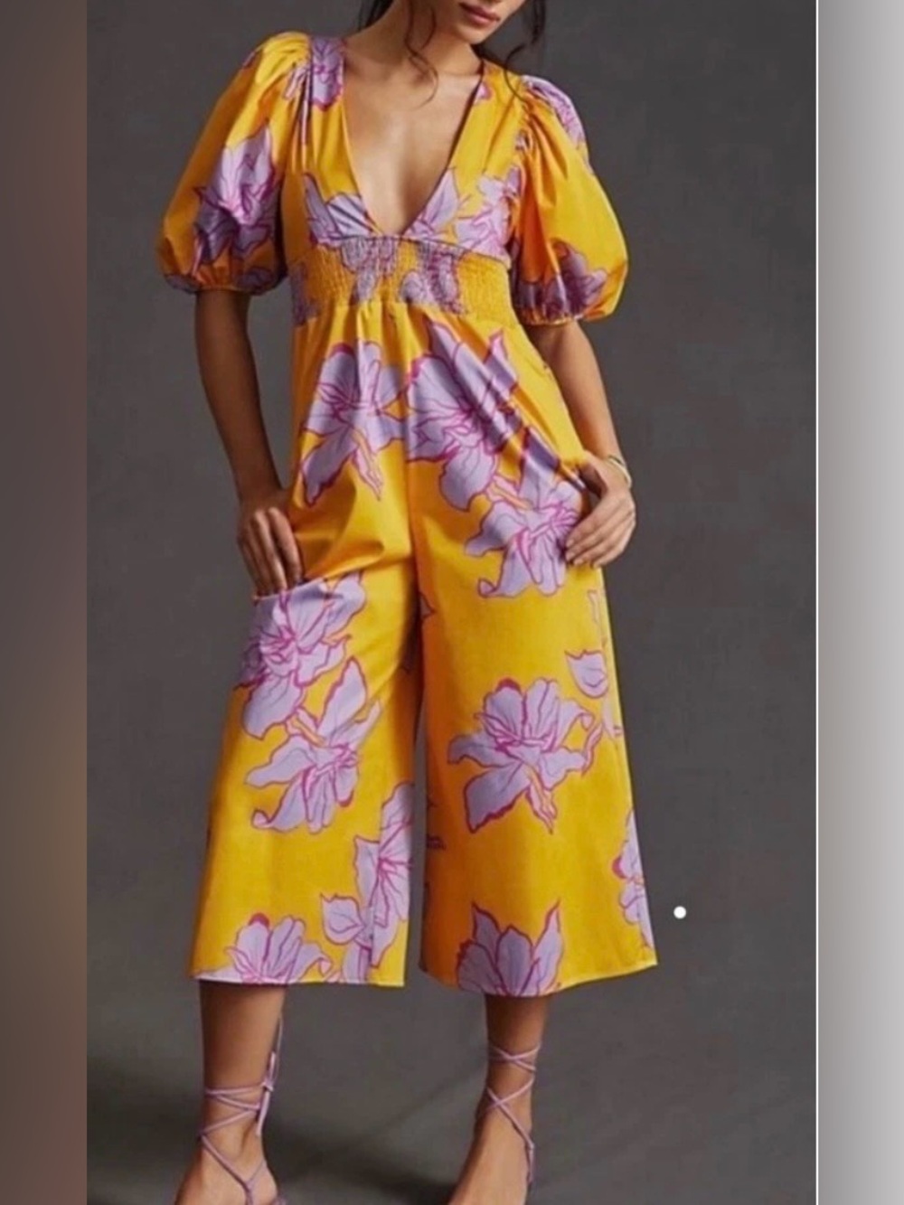 XS Hutch Floral Jumpsuit